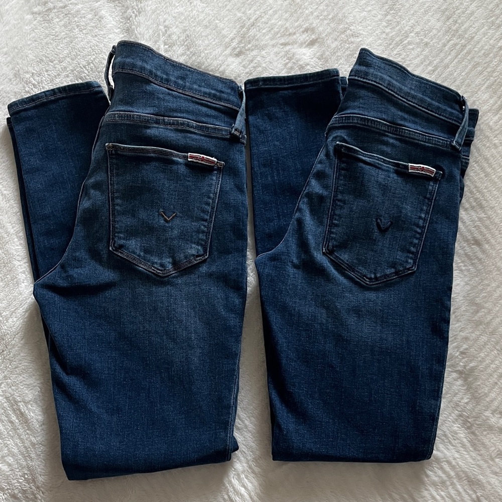 Hudson Jeans Dark Blue Skinny Jeans sz 26